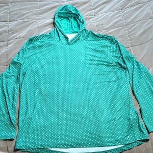 Green Polka Dot Hoodie
